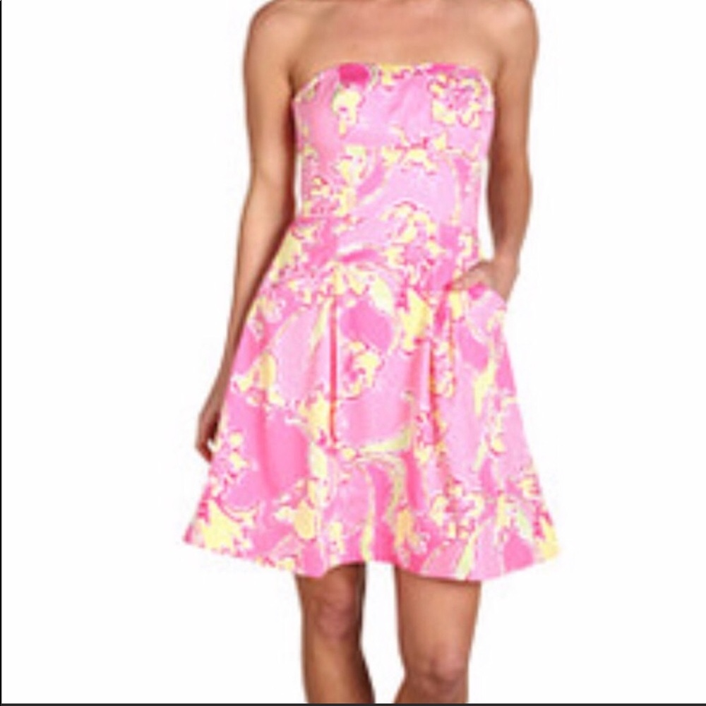 Lilly Pulitzer Strapless Dress